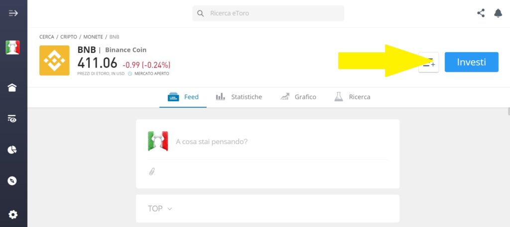 come comprare binance coin