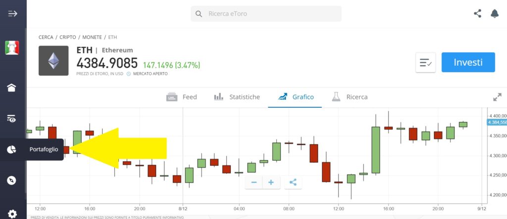 Portafoglio eToro