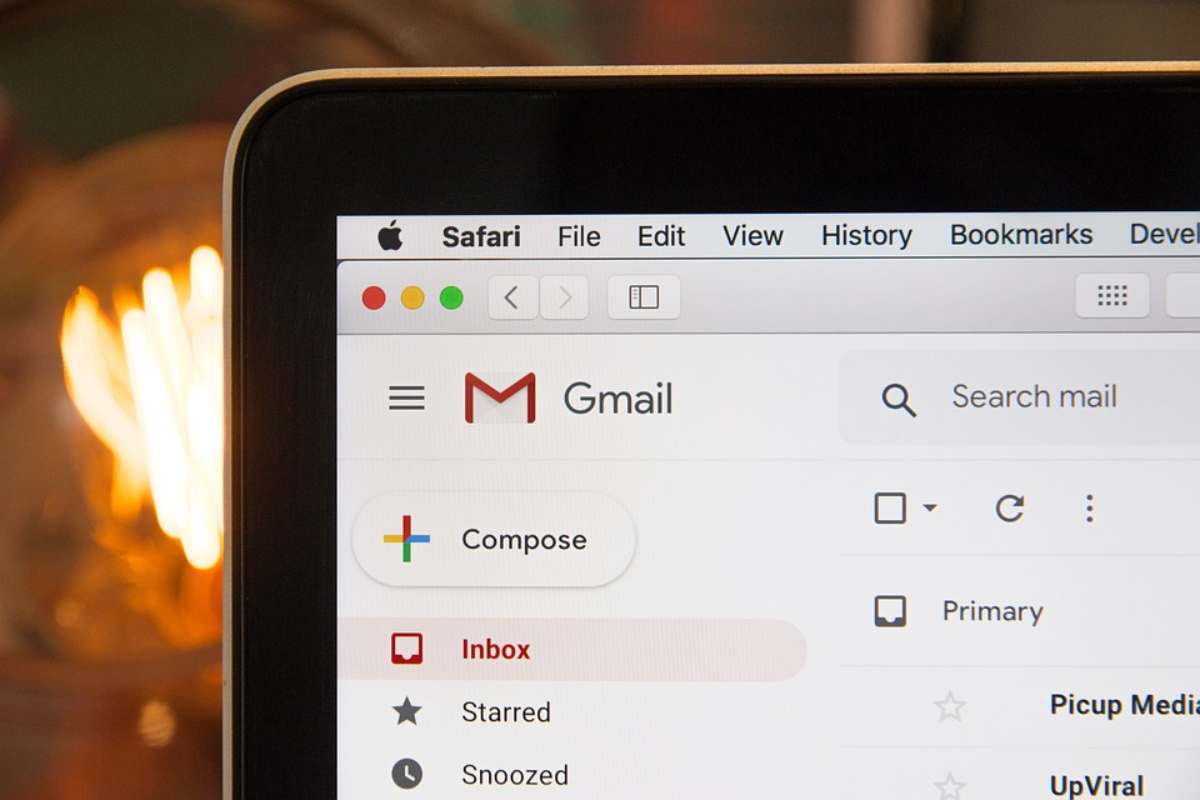 Gmail in Mac con app