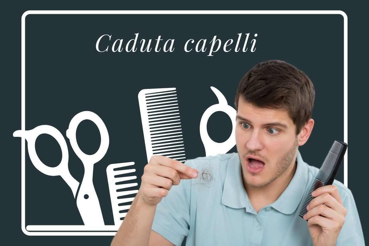 Caduta dei capelli nell'uomo