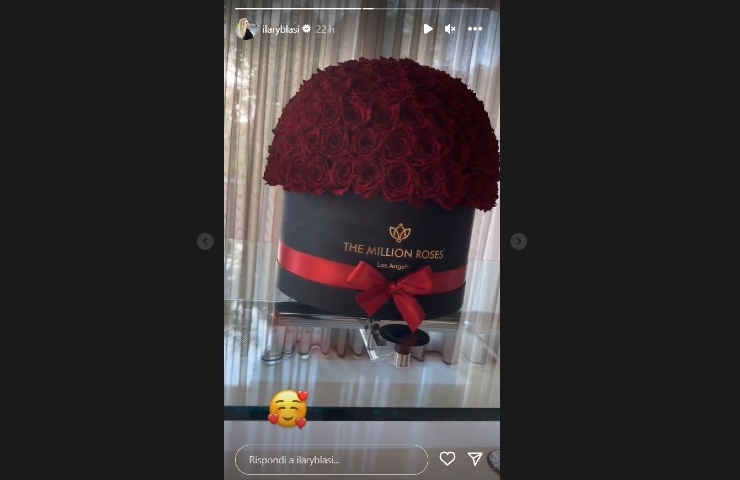 ilary blasi regalo a sorpresa di bastian