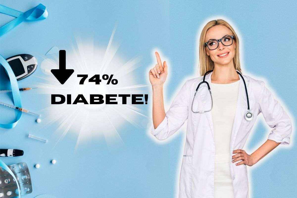 ridurre il rischio di diabete del 74%: ecco come fare