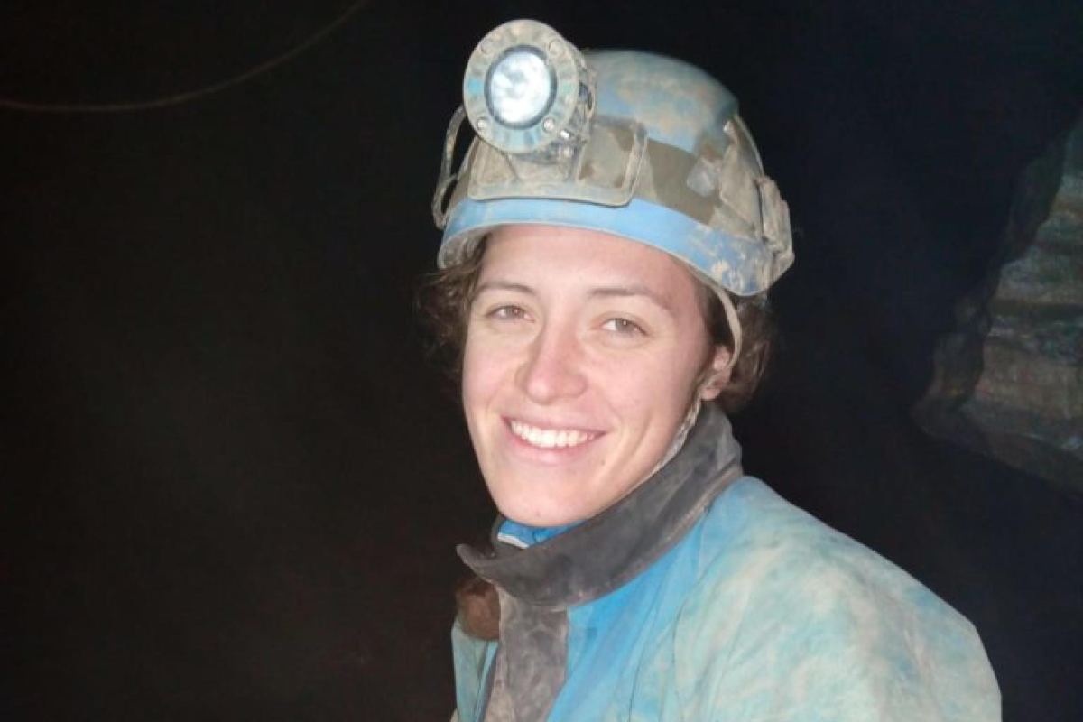 La speleologa Ottavia Piana, intrappolata a 150 metri di profondità