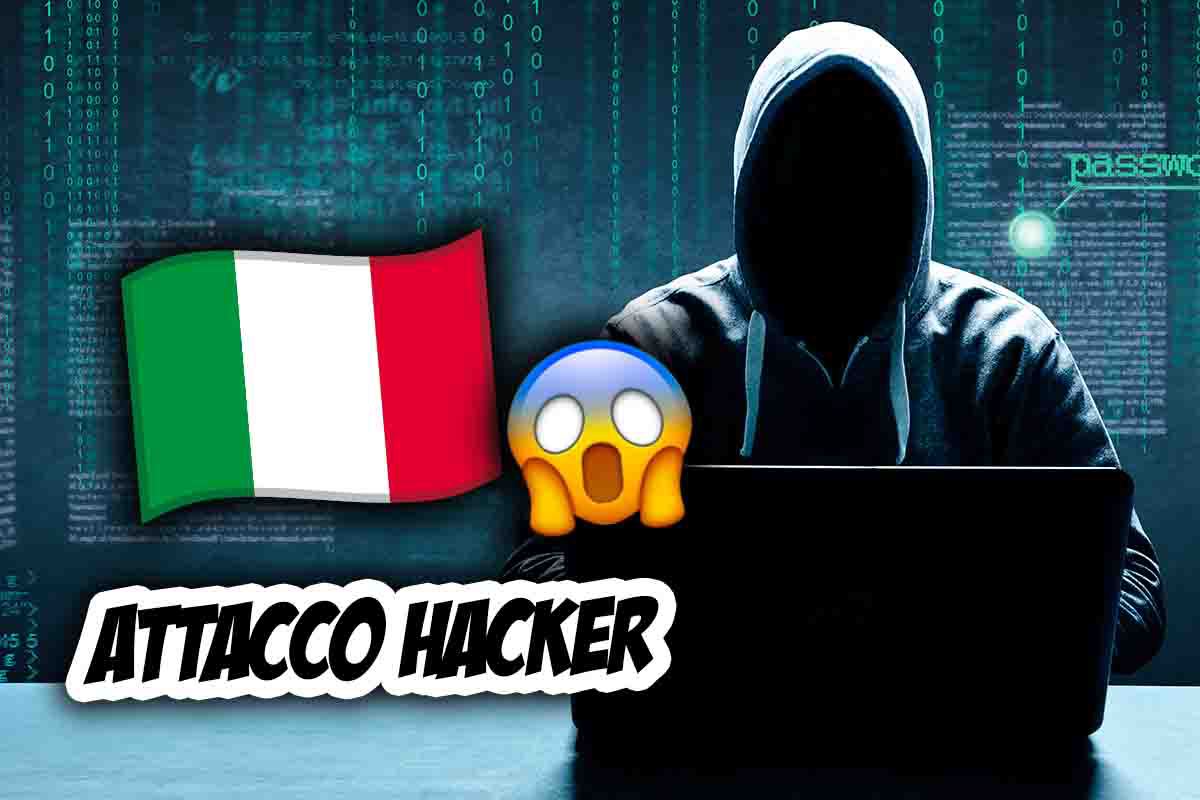 attacco hacker in Italia