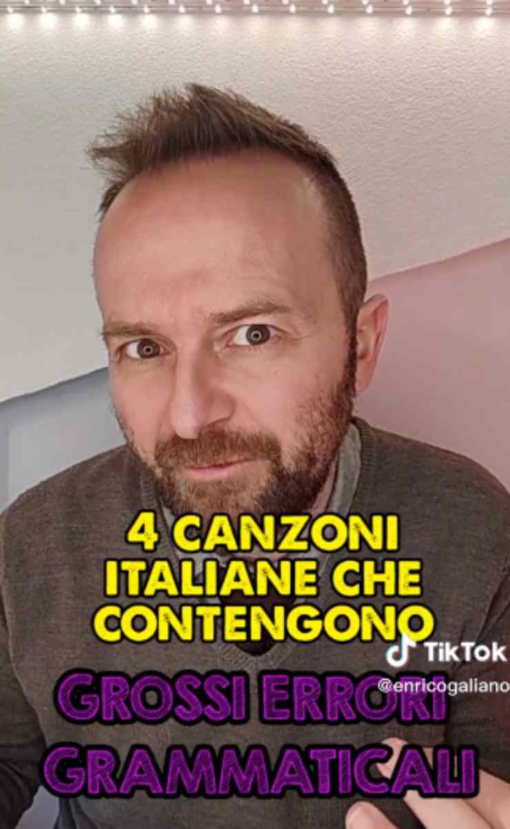 Errori nelle canzoni