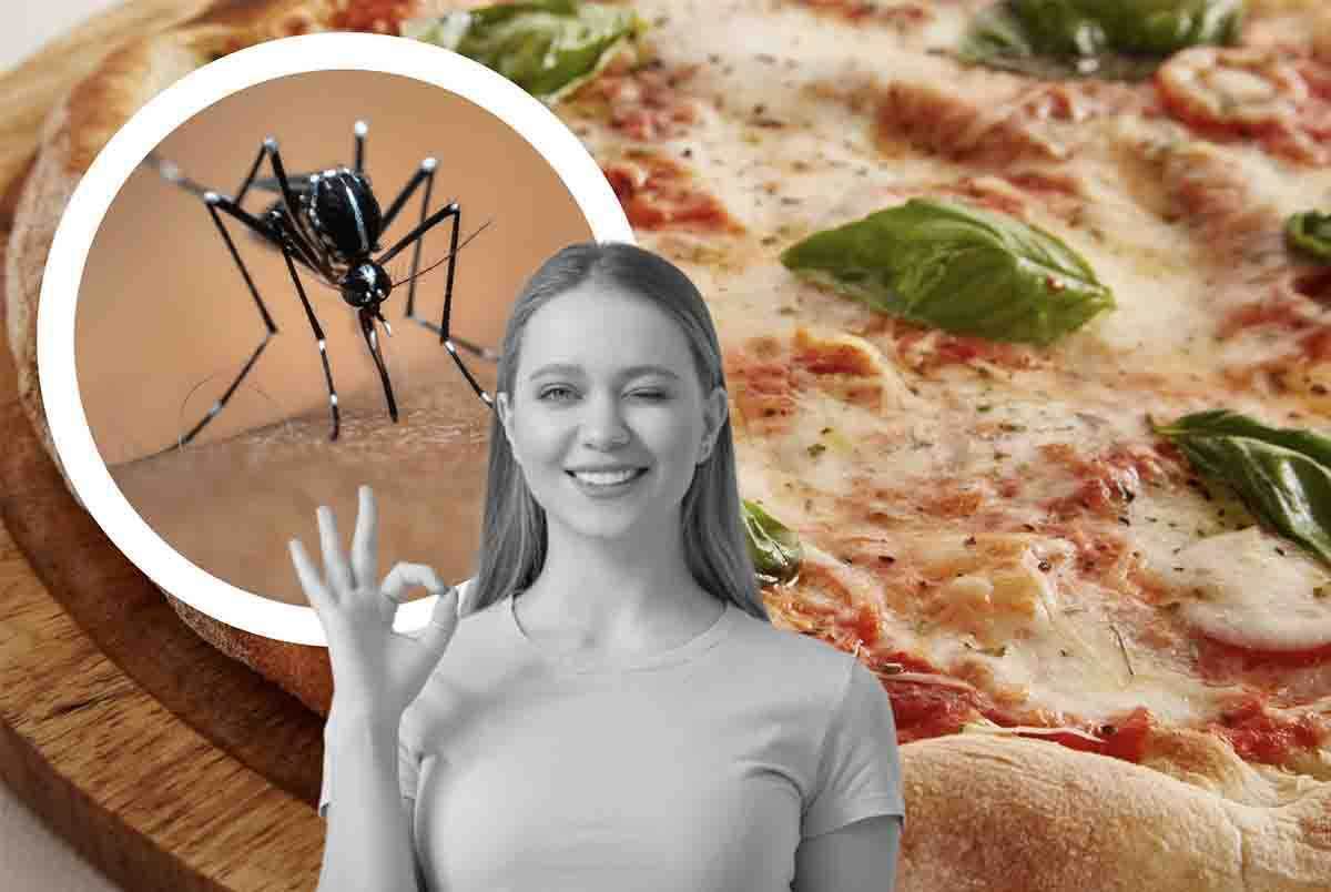Nasce la pizza anti-zanzare in Italia