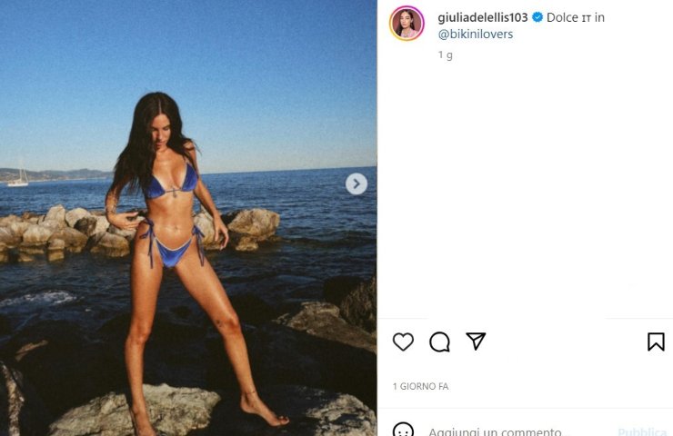 giulia de lellis in bikini un sogno