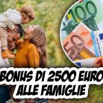 bonus 2500 euro pensione