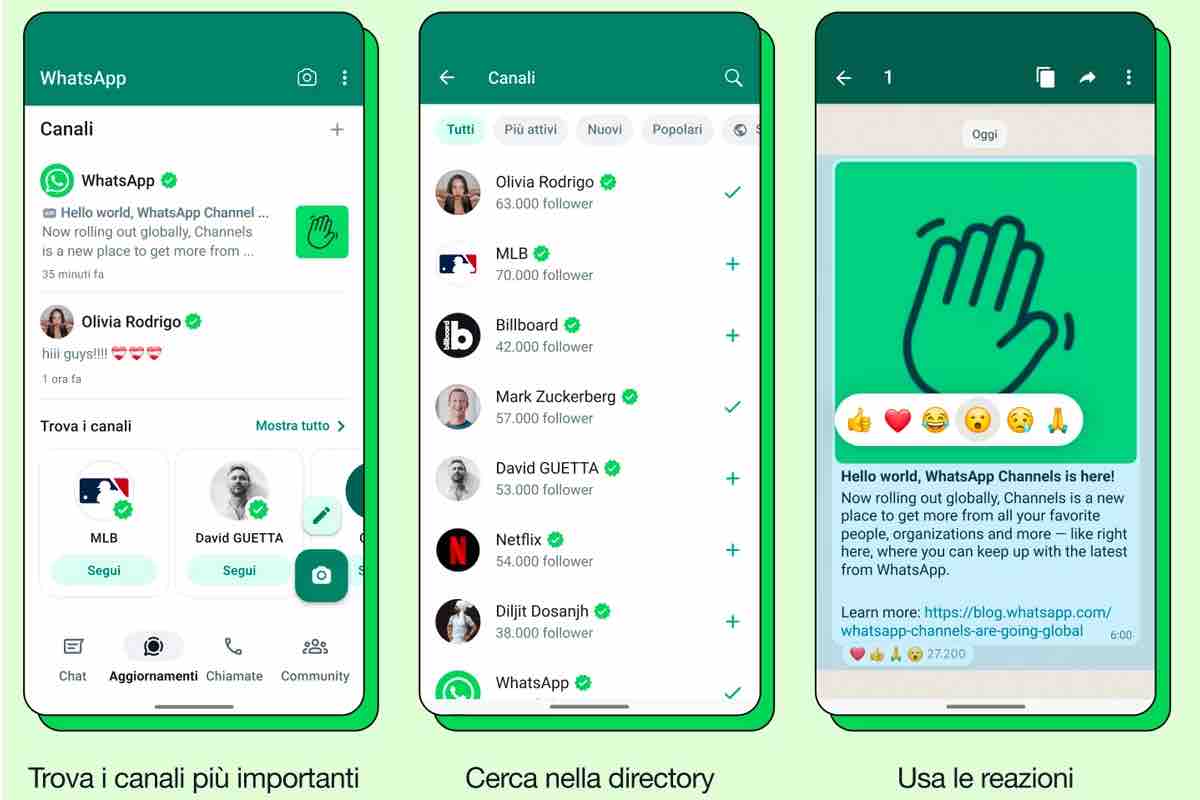 Come sfruttare al meglio i Canali di WhatsApp