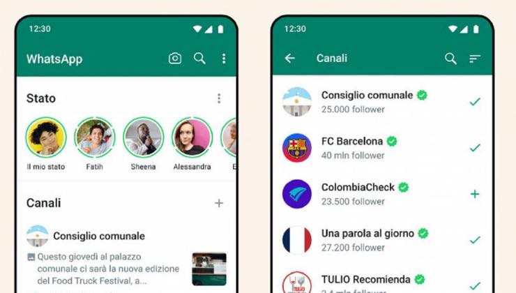 Canali di WhatsApp, ecco cosa c'è da sapere