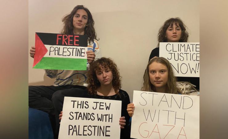 Greta Thunberg Gaza
