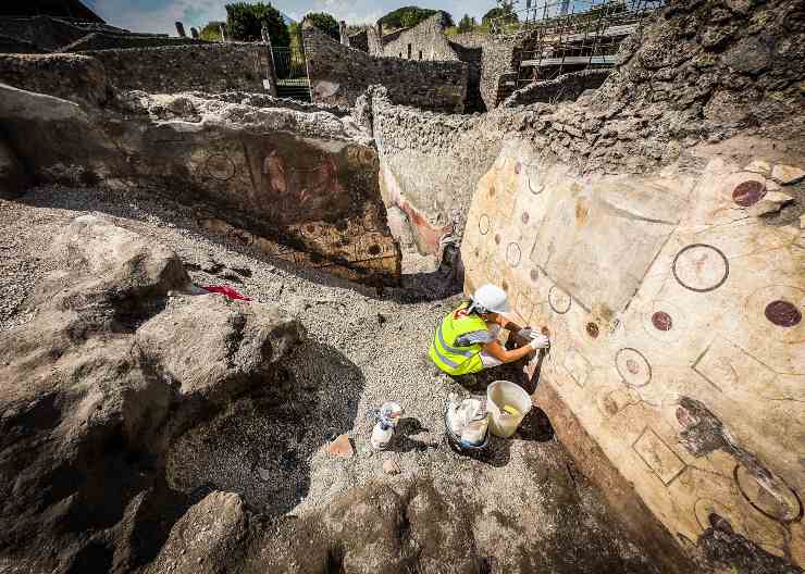 Pompei, la pergamena