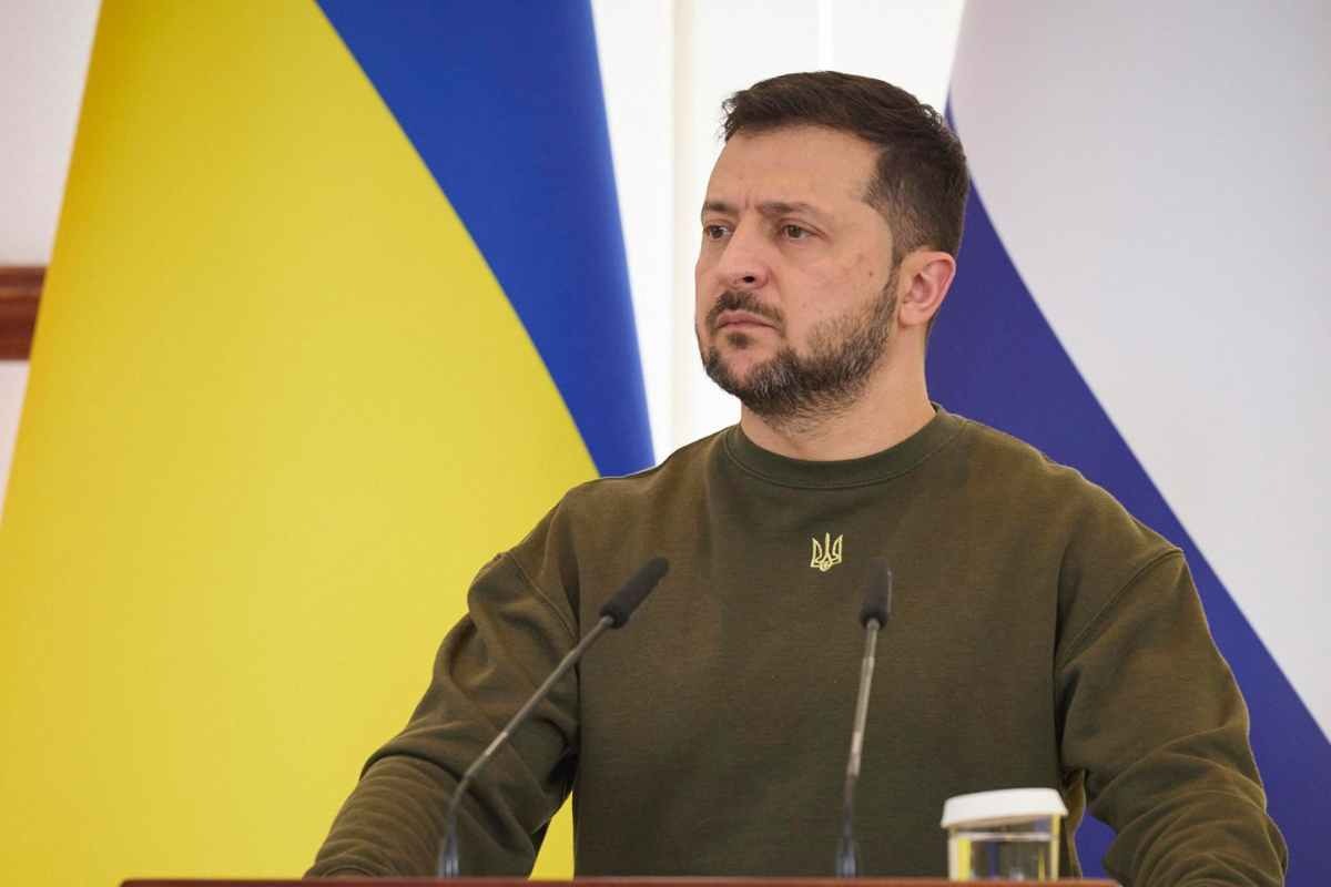 Zelensky non dice nulla sulla questione Gaza