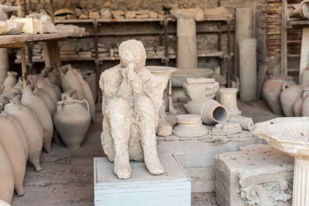 cosa sono davvero i calchi di gesso di pompei