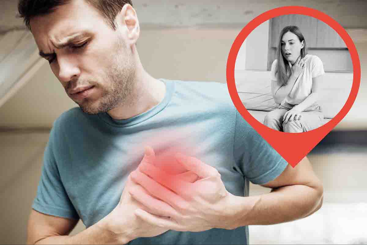 Come distinguere i sintomi di infarti e attacchi di panico