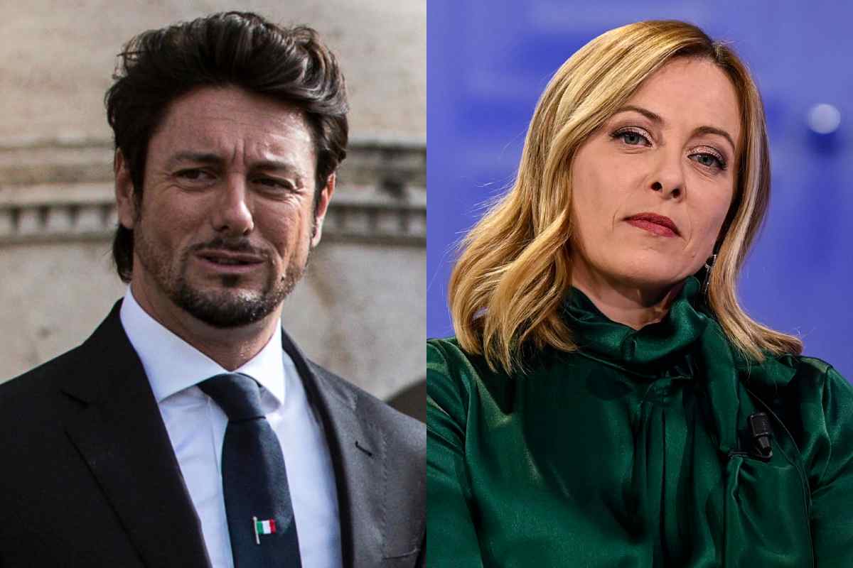 Le prove del riavvicinamento tra Giambruno e Meloni