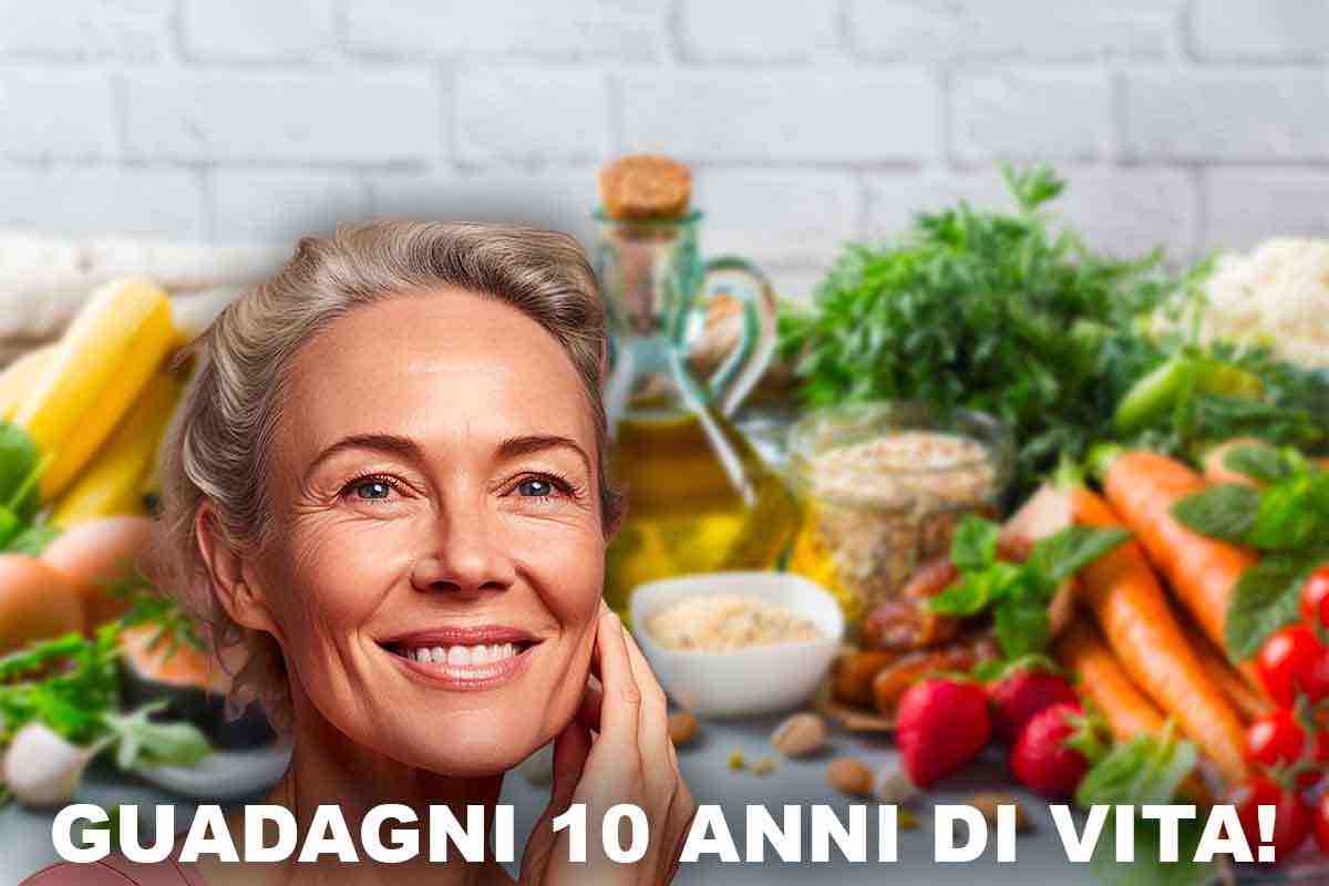 Con questi alimenti guadagni 10 anni