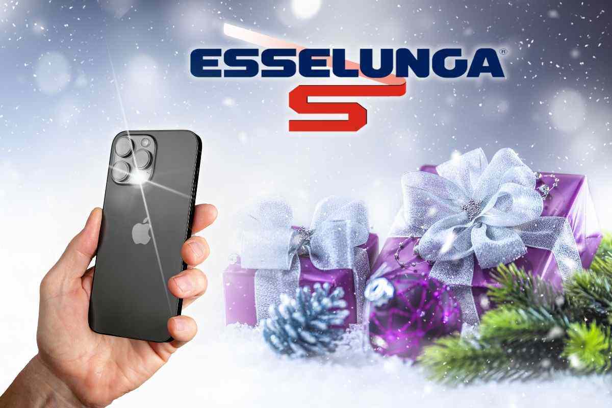 Il concorso di Esselunga per vincere un iPhone a Natale