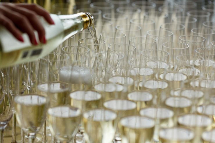 Champagne che arrivano a 2 milioni di euro