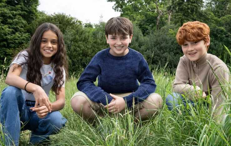 I tre giovanissimi attori protagonisti della serie tv su Harry Potter