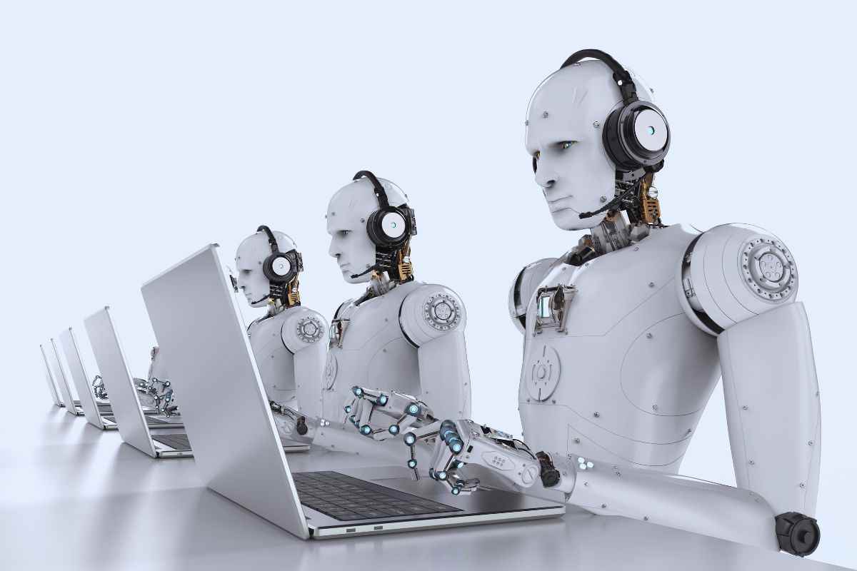 operatori call center robot