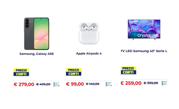 smartphone auricolari in offerta