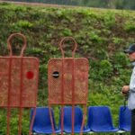 Antonio Conte durante un allenamento