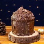 panettone ricoperto di cioccolato