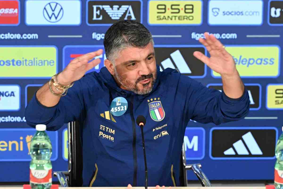 Rino Gattuso in conferenza stampa