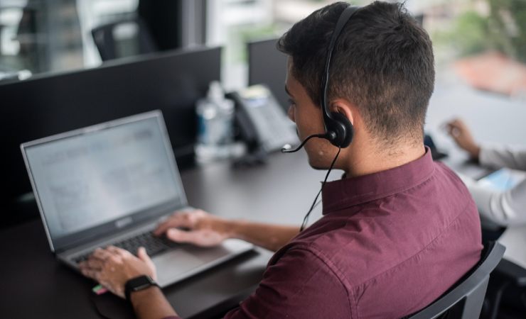 lavoratore call center