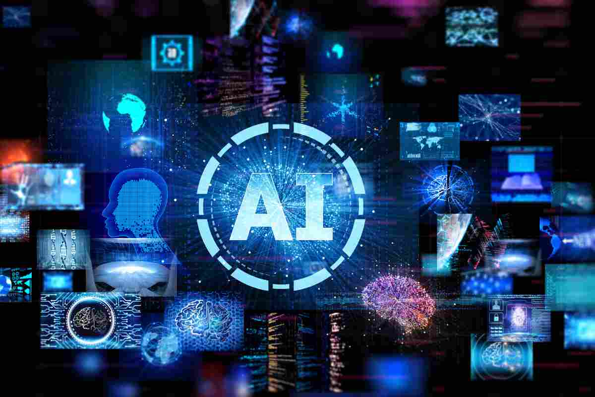 Le lettere AI in una rappresentazione grafica