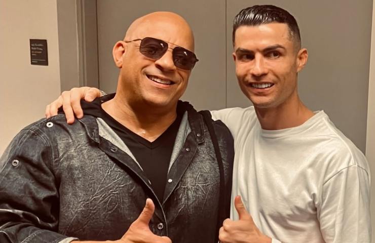 Vin Diesel e Cristiano Ronaldo