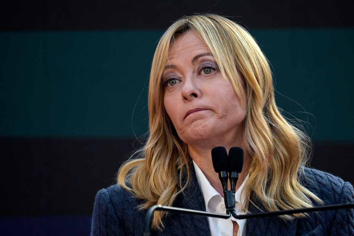 il premier giorgia meloni