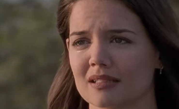 Joey con le lacrime agli occhi