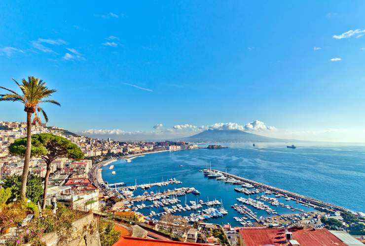 napoli dall'alto