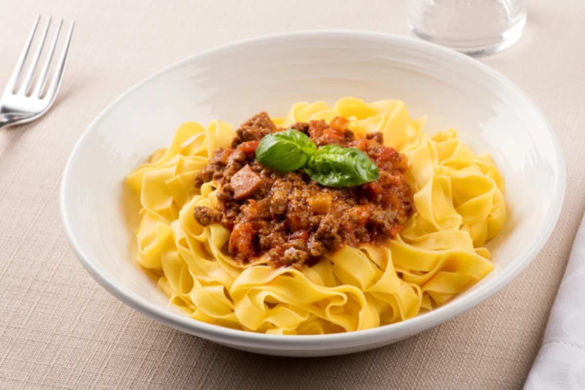 tagliatelle al ragù