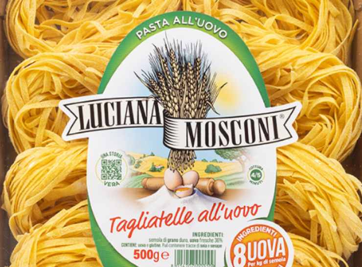 tagliatelle all'uovo Luciana Mosconi