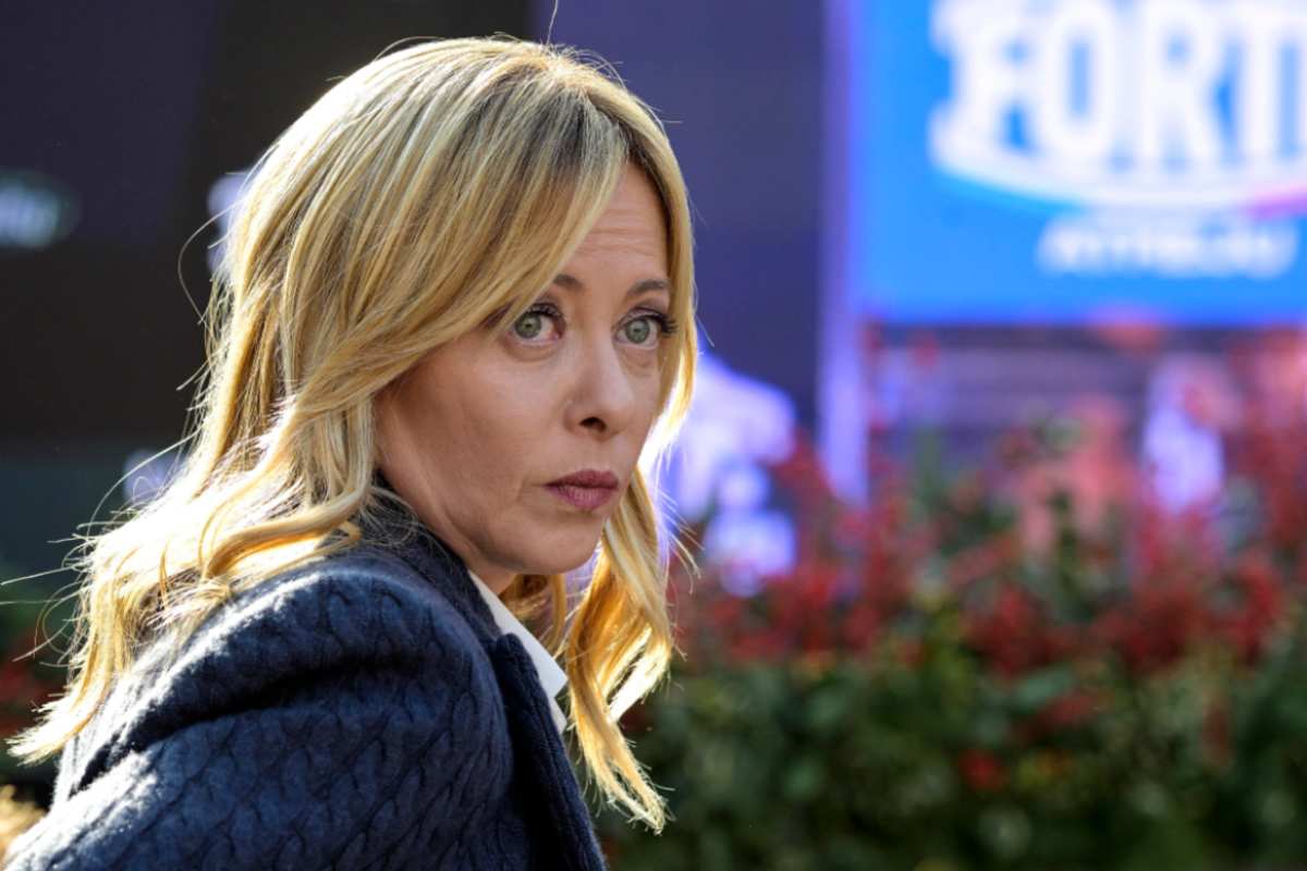 il premier giorgia meloni
