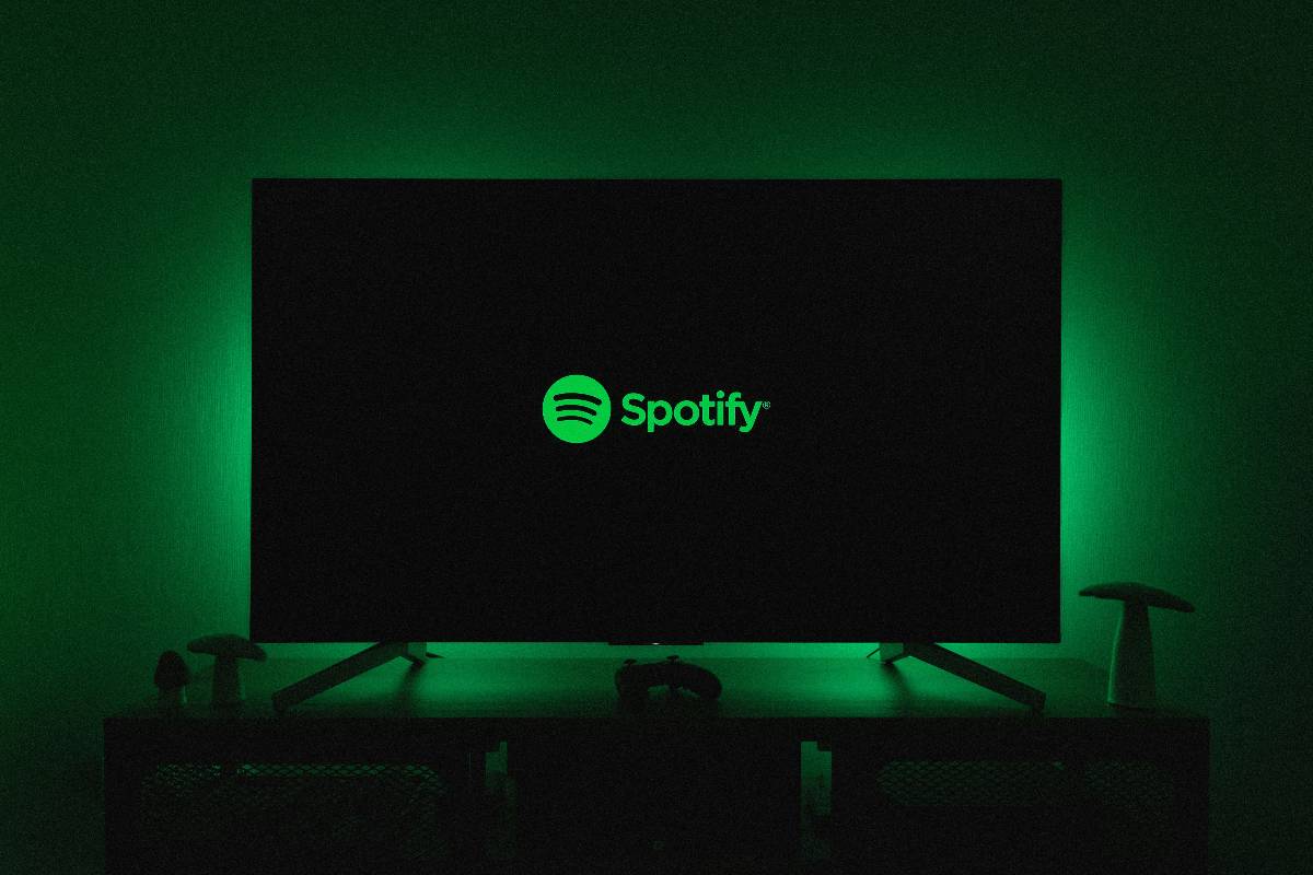 Spotify su monitor