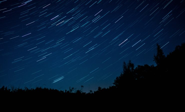 sciame di stelle cadenti