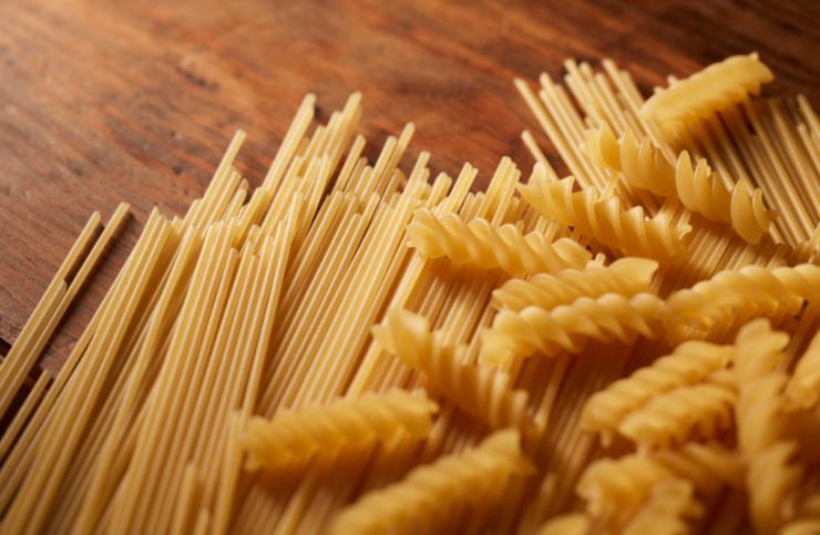 pasta secca di vari formati